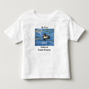 My First Family Reunion Humourous Duck Large Event Toddler T-Shirt