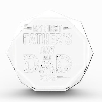 My First Father's Day As A Dad 2025  Photo Block