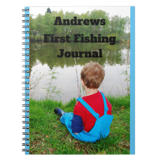 My First Fishing Journal Personalize Name