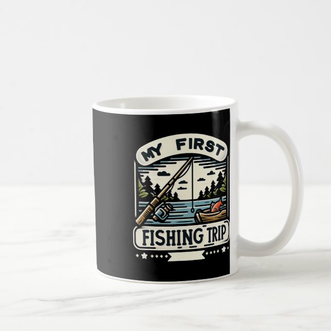 My First Fishing Trip  Coffee Mug (Right)