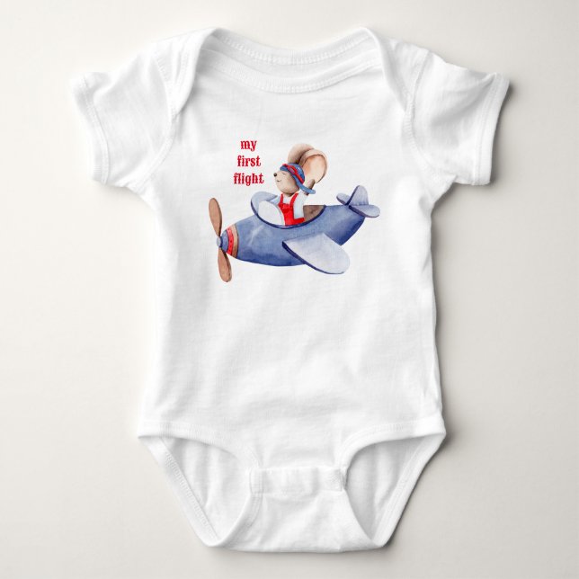 My first flight bodysuit (Front)