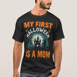 My First Halloween as a Mum Haunted House T-Shirt