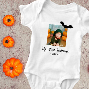 My First Halloween Baby's Photo  Baby Bodysuit