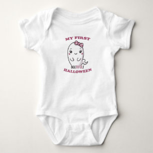 My First Halloween, Bootiful Cute Baby Girl 2023 Bodysuit