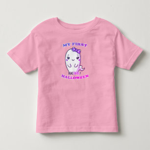 My First Halloween, Bootiful Cute Baby Girl 2023 Toddler T-Shirt