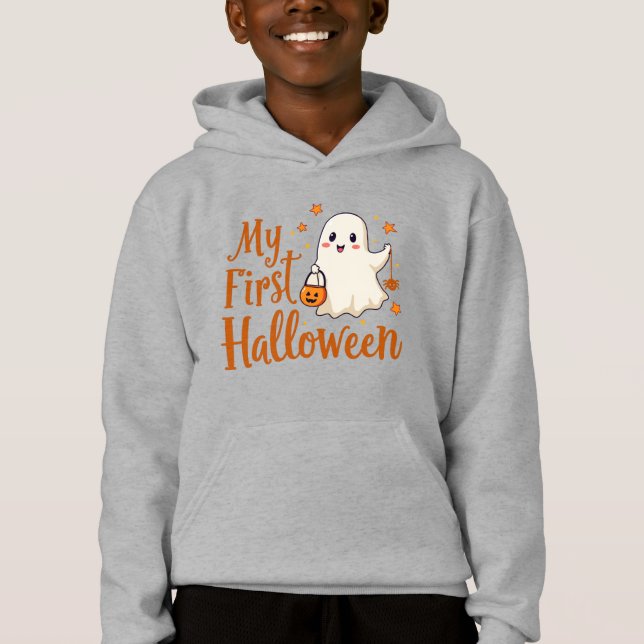 My First Halloween - Cute Ghost Design Kids (Front)