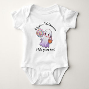 My First Halloween Ghost Bodysuit