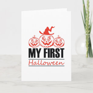 My First Halloween-halloween-ghost-horror-funny Card