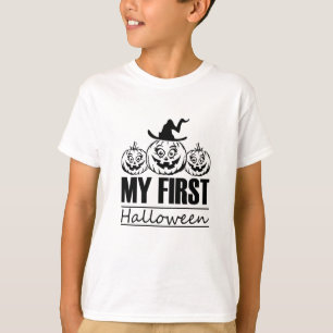 My First Halloween-halloween-ghost-horror-funny T-Shirt
