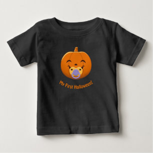 My First Halloween Pacifier Pumpkin Baby T-Shirt