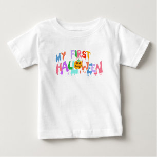 My First Halloween Shirt - Cute Spooky Baby Tee