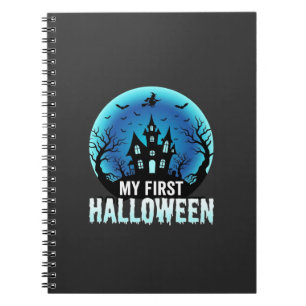 My First Halloween Spooky Haunted House Design_1 Notebook
