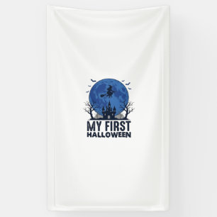 My First Halloween Vintage Engraving Kids Design_1 Banner