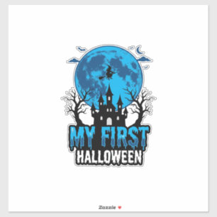 My First Halloween Vintage Haunted Castle Baby Shi