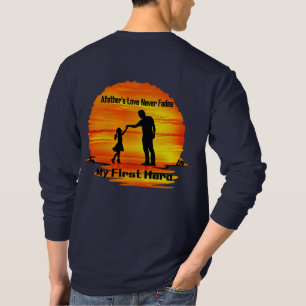 My First Hero Dad Long Sleeve T-Shirt