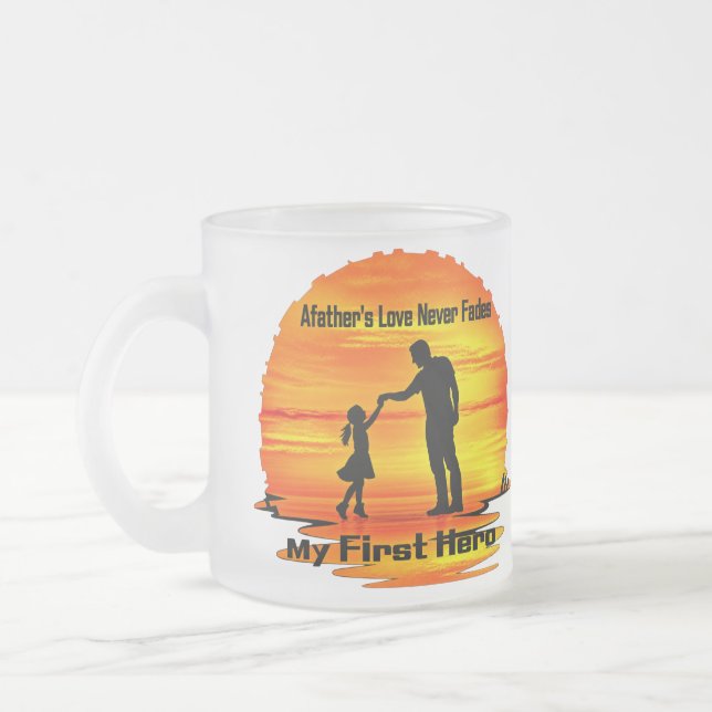 My First Hero Dad Mug (Left)