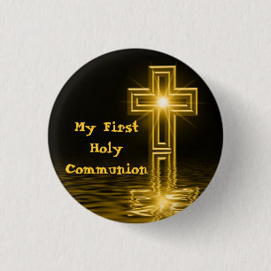 My First Holy Communion Button