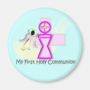 My First Holy Communion Chalice and Angel Magnet
