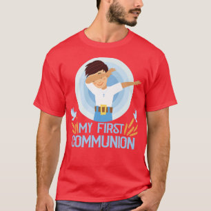 My First Holy Communion Dabbing Boy T-Shirt
