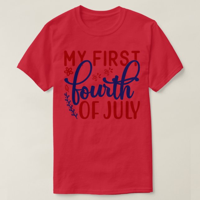 My First July 1 T-Shirt (Design Front)
