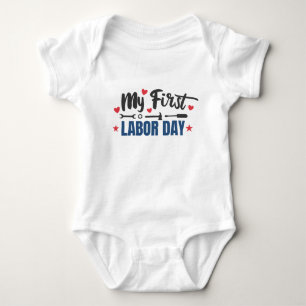 My First Labor Day Baby Bodysuit
