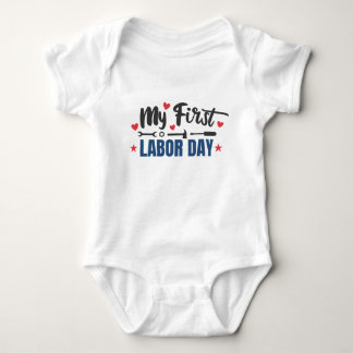 My First Labor Day Baby Bodysuit