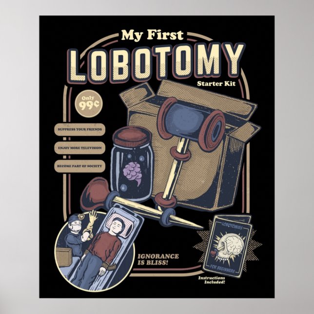 My First Lobotomy Starter Kit Poster (Front)