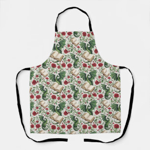 My First Loves - Dragons and Books Apron