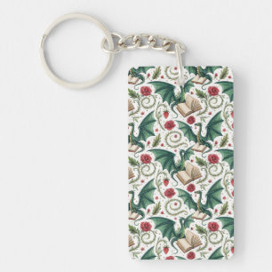My First Loves - Dragons and Books Key Ring