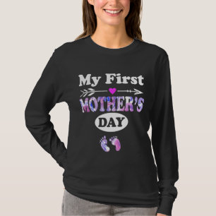 My First Mother's Day 2022 First Time Mum Pregnan T-Shirt