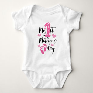 My First Mother's Day Baby Bodysuit