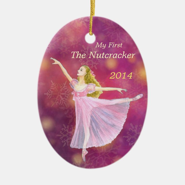 My First Nutcracker Ballet Commemorative Ornament (Front)