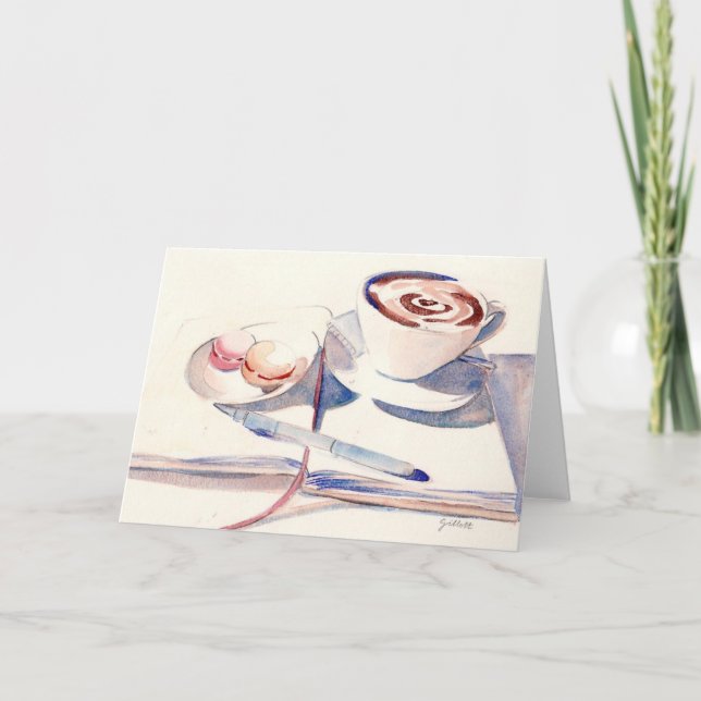 My First Paris Macaron Card (Front)