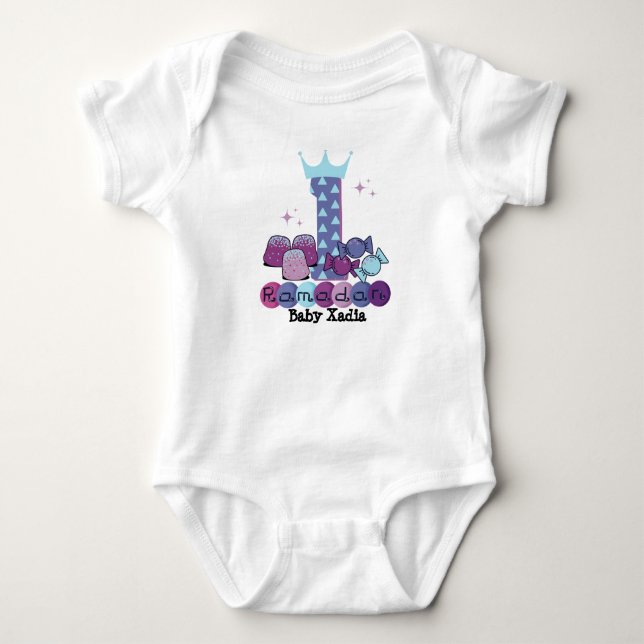 My first ramadan baby bodysuit (Front)