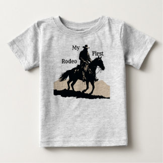 My First Rodeo' Baby T-Shirt for Rodeo Birthday