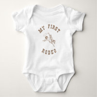 My First Rodeo - First Birthday Shirt