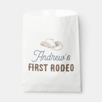 My First Rodeo Personalised Birthday Favour Bags