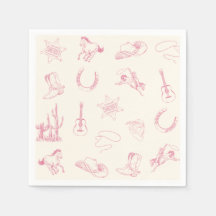 My First Rodeo Pink Cowgirl Western Birthday