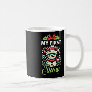 My First Snow Cute Snowman Winter Xmas Christmas  Coffee Mug