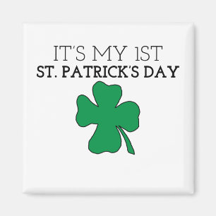 My First St. Patrick’s Day St. Patrick’s Day Graph Magnet