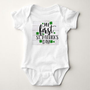 My First St. Patricks Day Baby Bodysuit