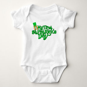 My First St. Patrick's Day t-shirt Baby Bodysuit