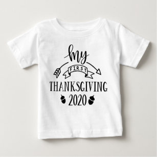 My First Thanksgiving 2020 Baby T-Shirt