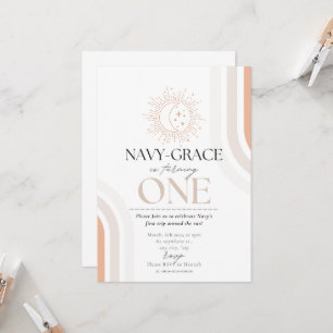 My First Trip Around The Sun Invite