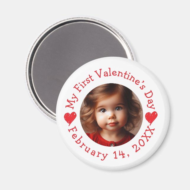 My first Valentine’s Day Customisable Magnet (Front/Back)