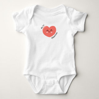 My First Valentine's Day 2026 Baby Bodysuit