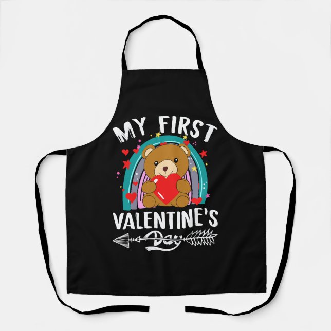 my first valentine's day apron (Front)