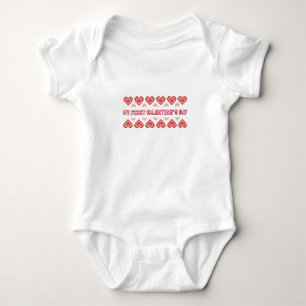 My First Valentine's Day Baby Bodysuit