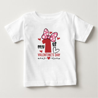 My First Valentine's Day Baby T-Shirt