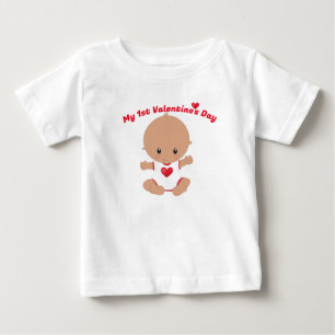 My First Valentines Day  Baby T-Shirt